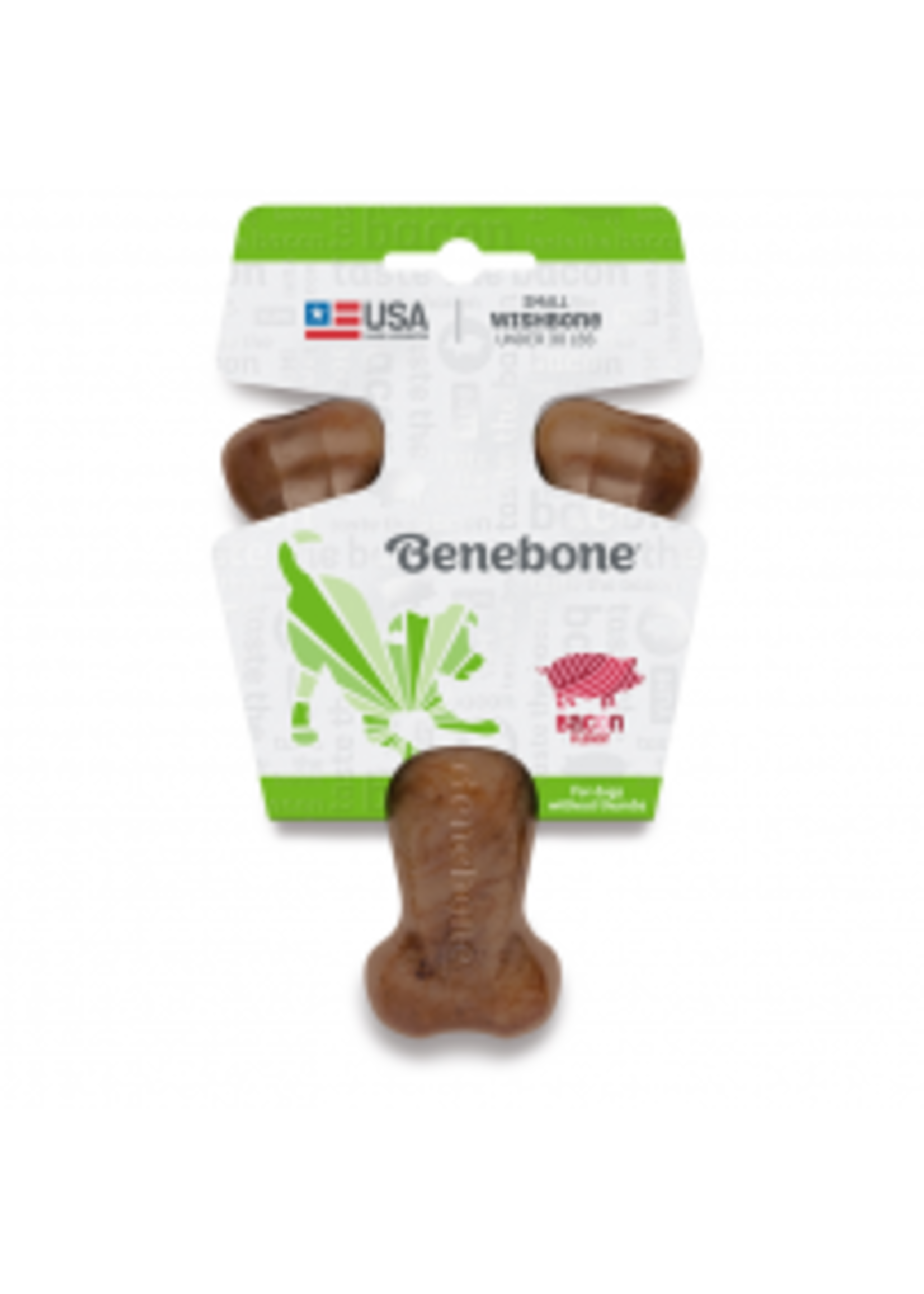 Benebone Benebone - Wishbone Bacon Chew Toy