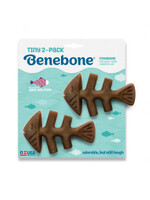 Benebone Benebone - Fishbone TINY 2pk
