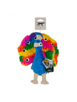 Tall Tails Tall Tails - Plush Peacock Squeaker Toy 10"
