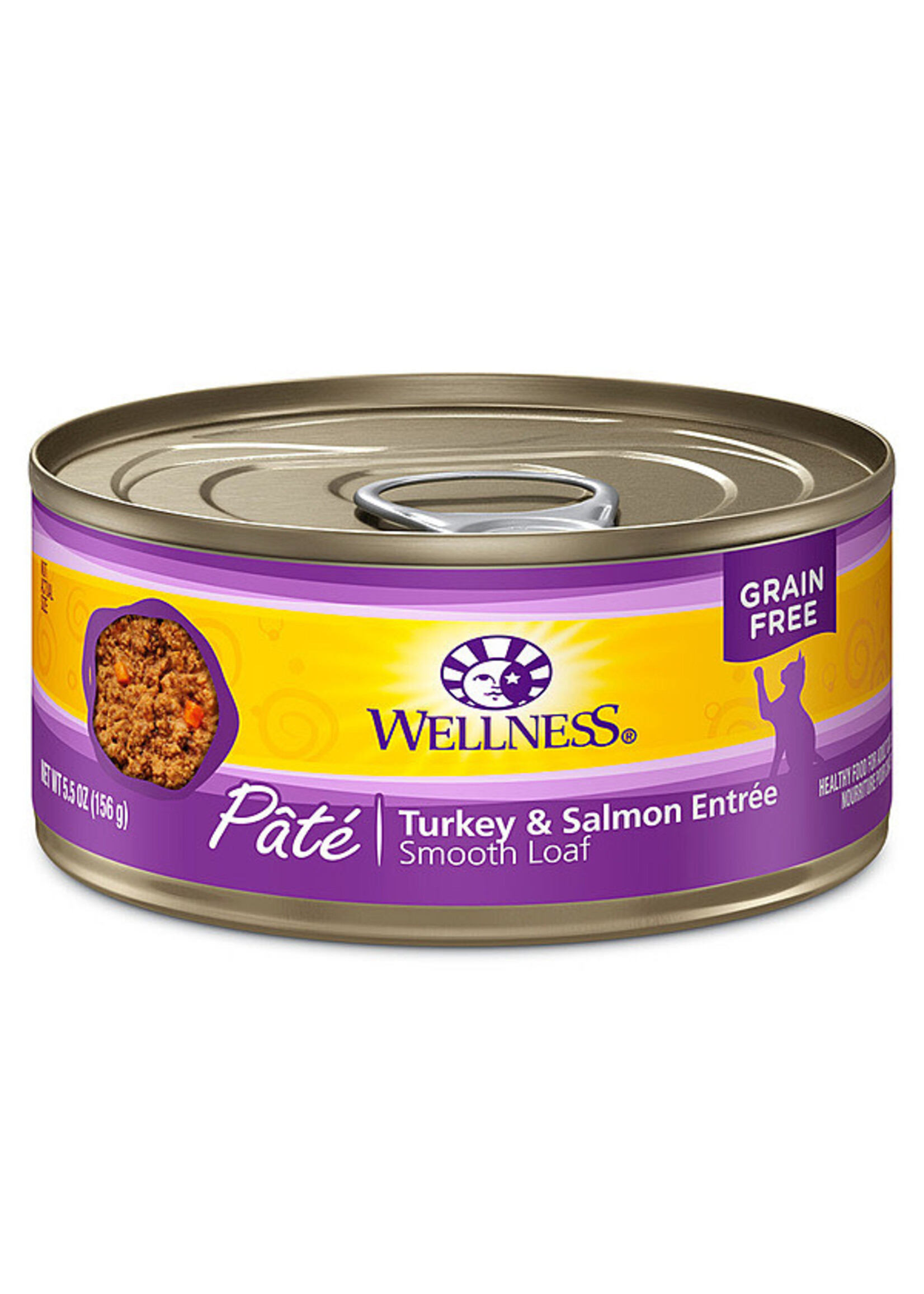 Wellness Wellness - Turkey & Salmon Entree Pate 5.5oz Cat