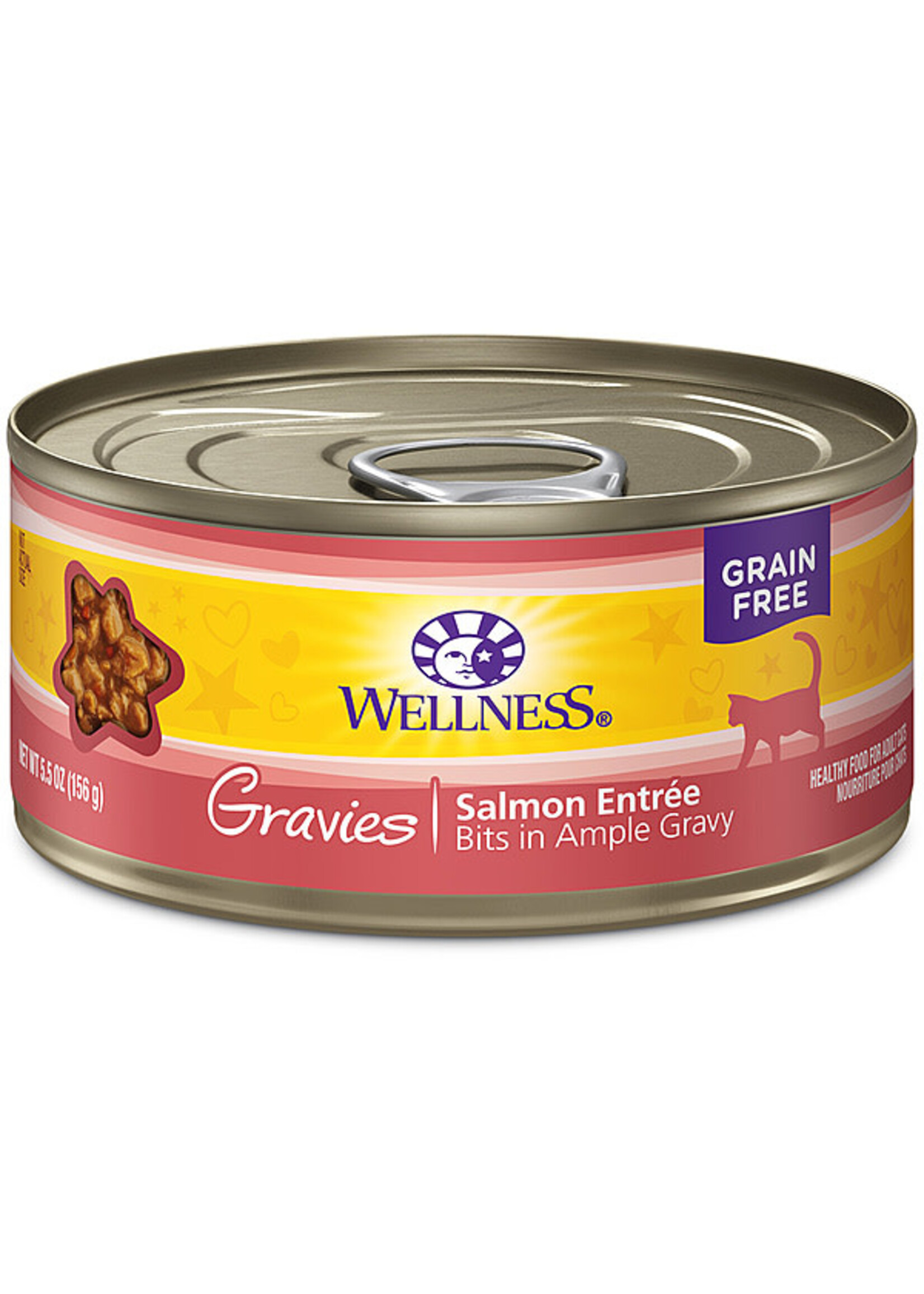 Wellness Wellness - Salmon Entree Bitsin Gravy 5.5oz Cat