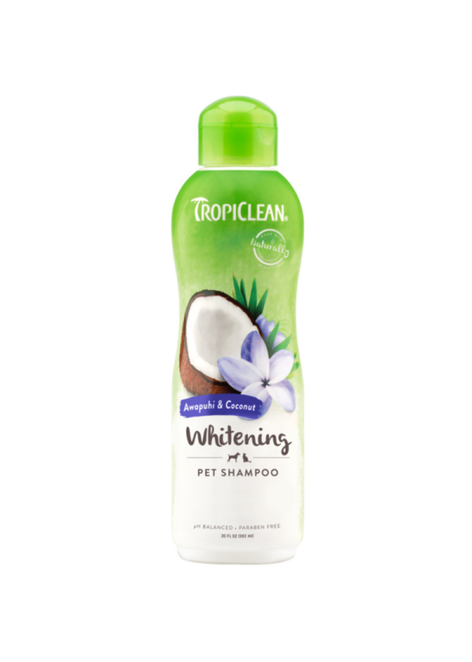 Tropiclean TropiClean - Whitening Shampoo Awapuhi & Coconut 20oz