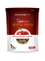 Fruitables Fruitables - Dog Skinny Minis Apple/Bacon Chewy Treats 141g