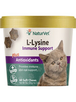 Naturvet Naturvet - L-Lysine Soft Chew 60ct Cat