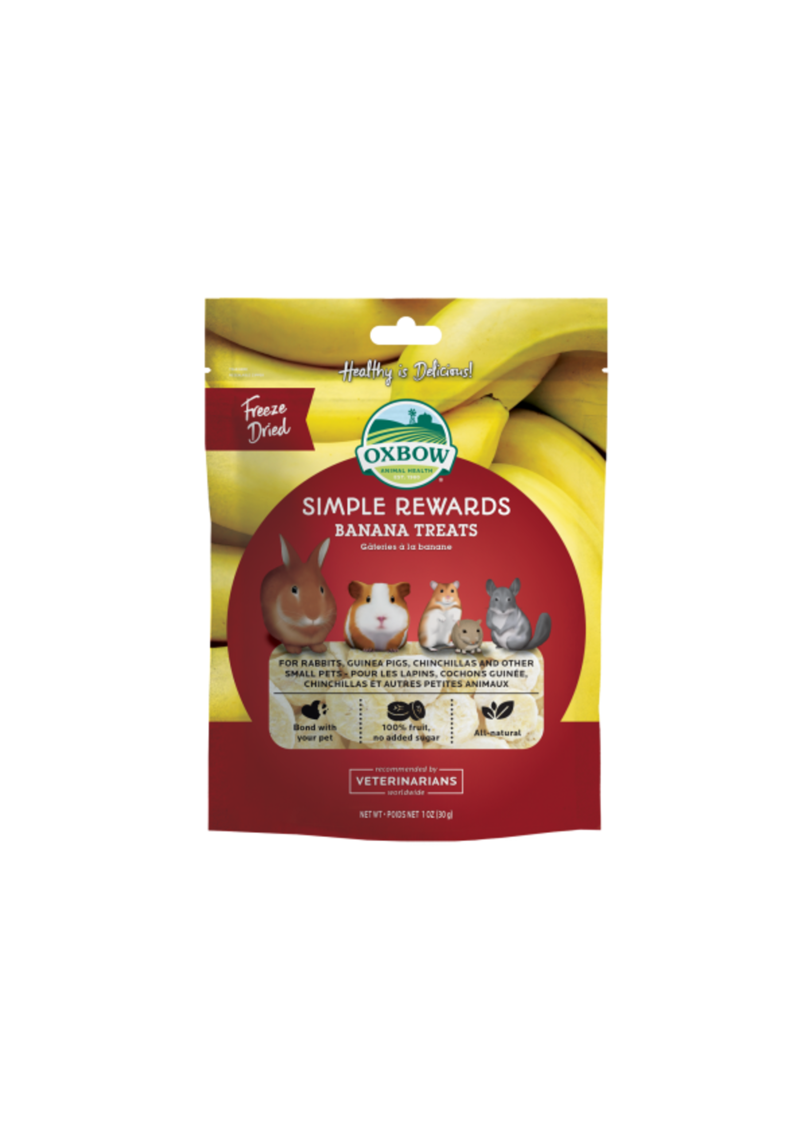 Oxbow Oxbow - Simple Rewards Banana Treats 30g