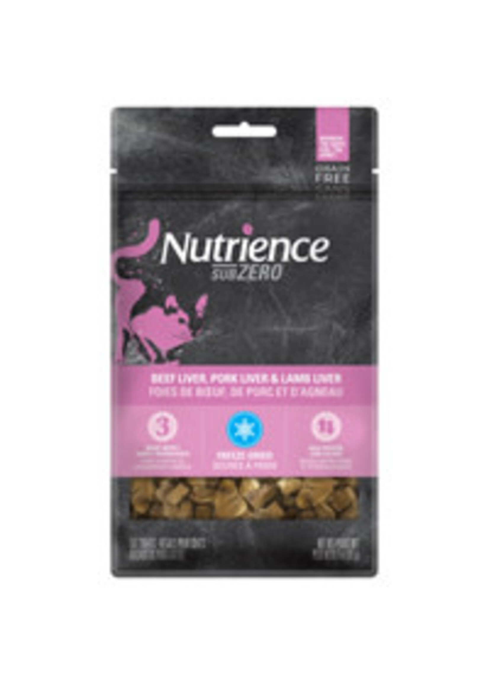 Nutrience Nutrience - Grain Free Subzero Multi Protein Treats - Beef Liver, Pork Liver & Lamb Liver - 30 g (1 oz)