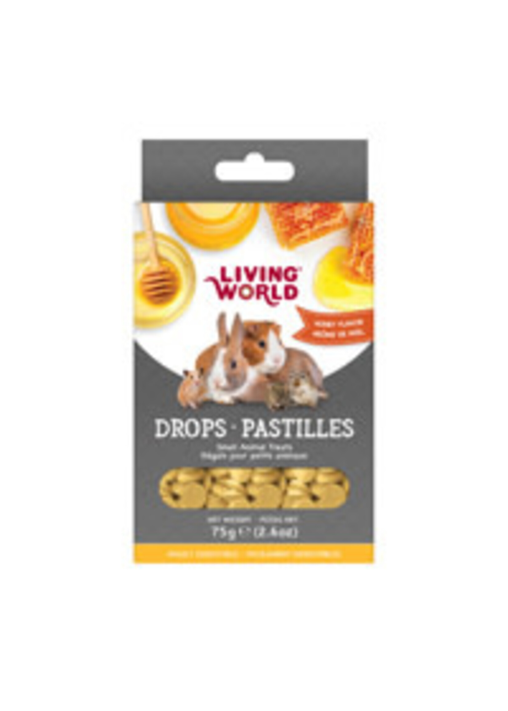 Living World Living World - Small Animal Drops - Honey Flavour - 75 g (2.6 oz)