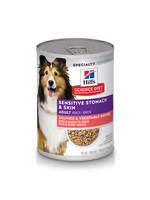 Hill's Science Diet Hill's Science Diet - Dog Adult Sensitive Stomach & Skin Salmon Entree 12.8oz
