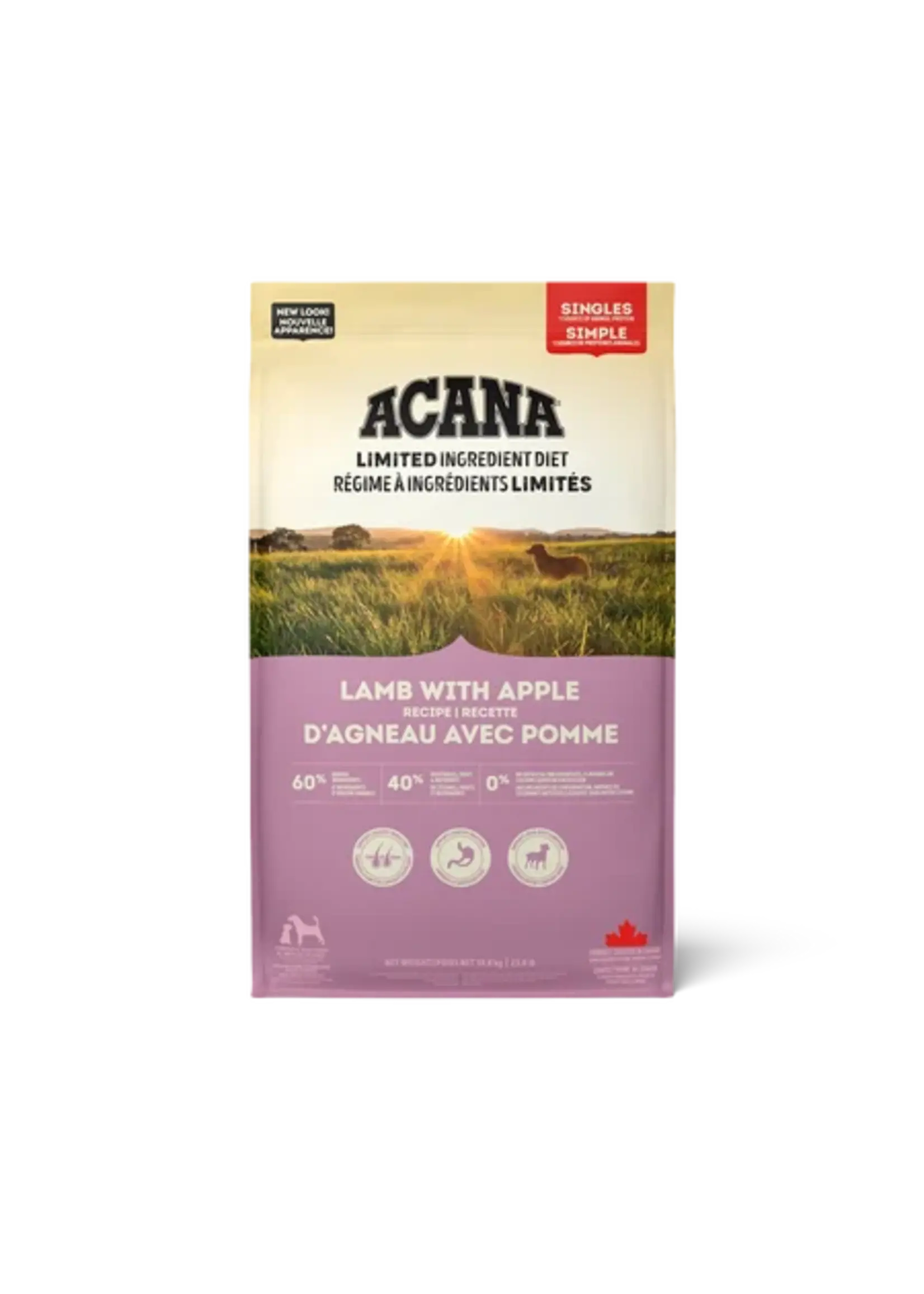 Acana Acana - Grass-Fed Lamb with Apple Dog