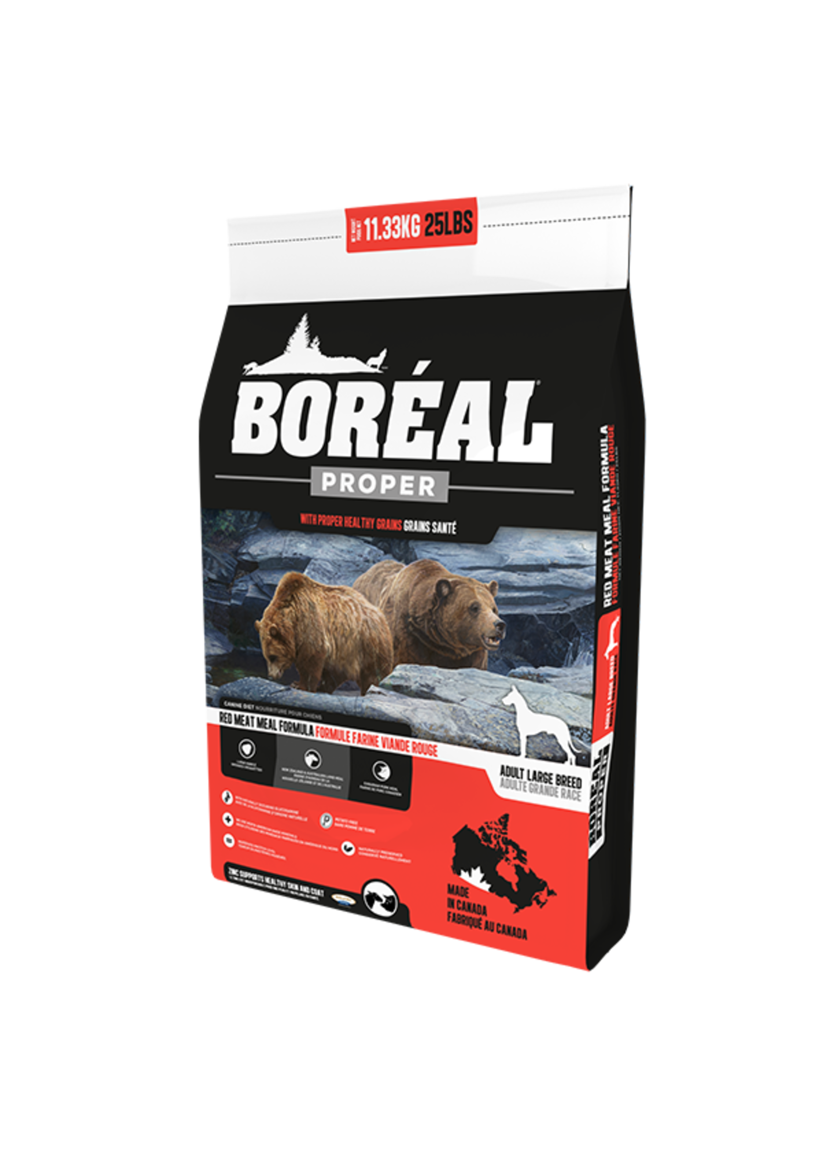 Boreal Boreal Proper - Large Breed Red Meat Dog 11.3kg