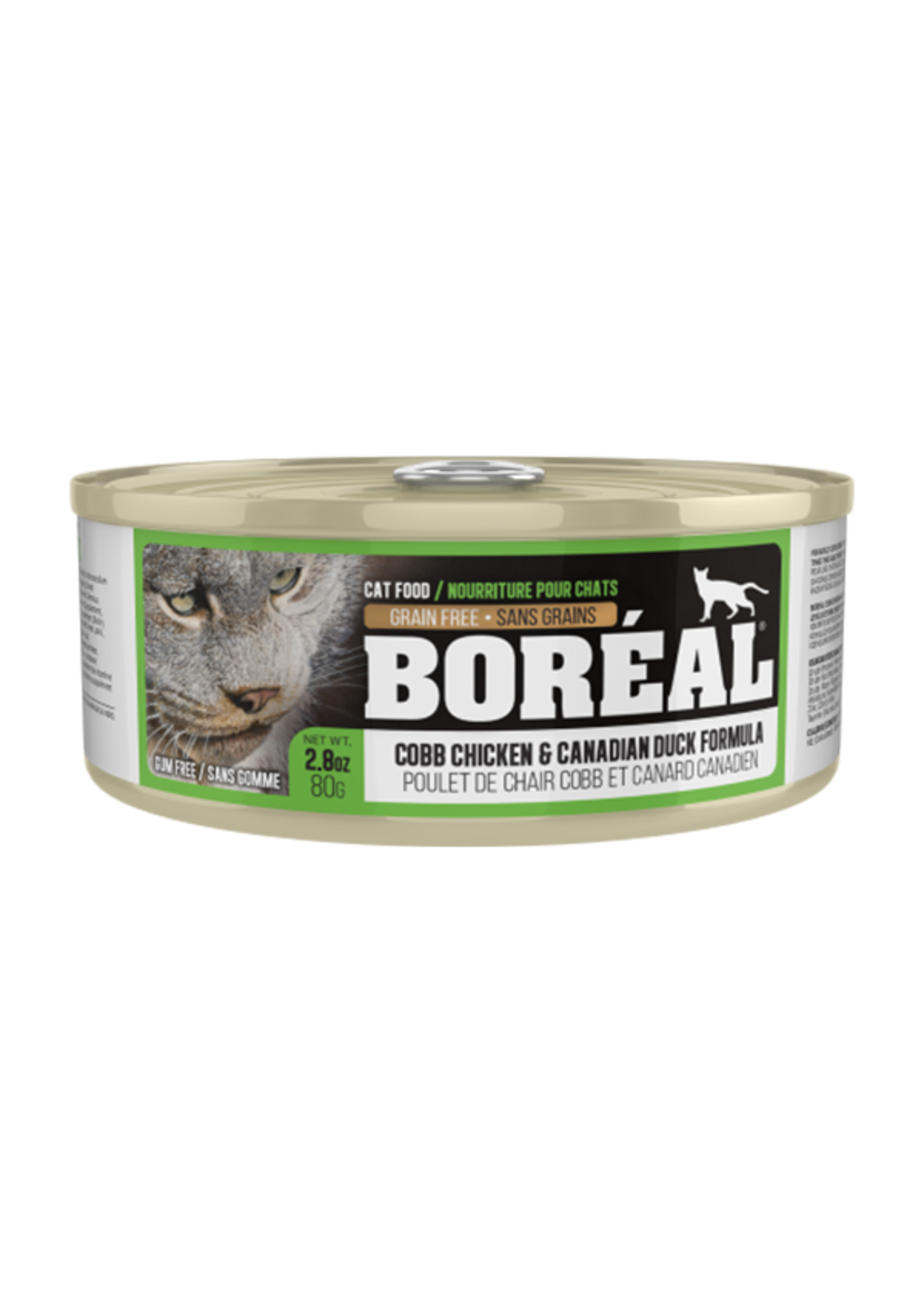 Boreal Boreal Cat Cobb - Chicken & Canadian Duck Cat 80g