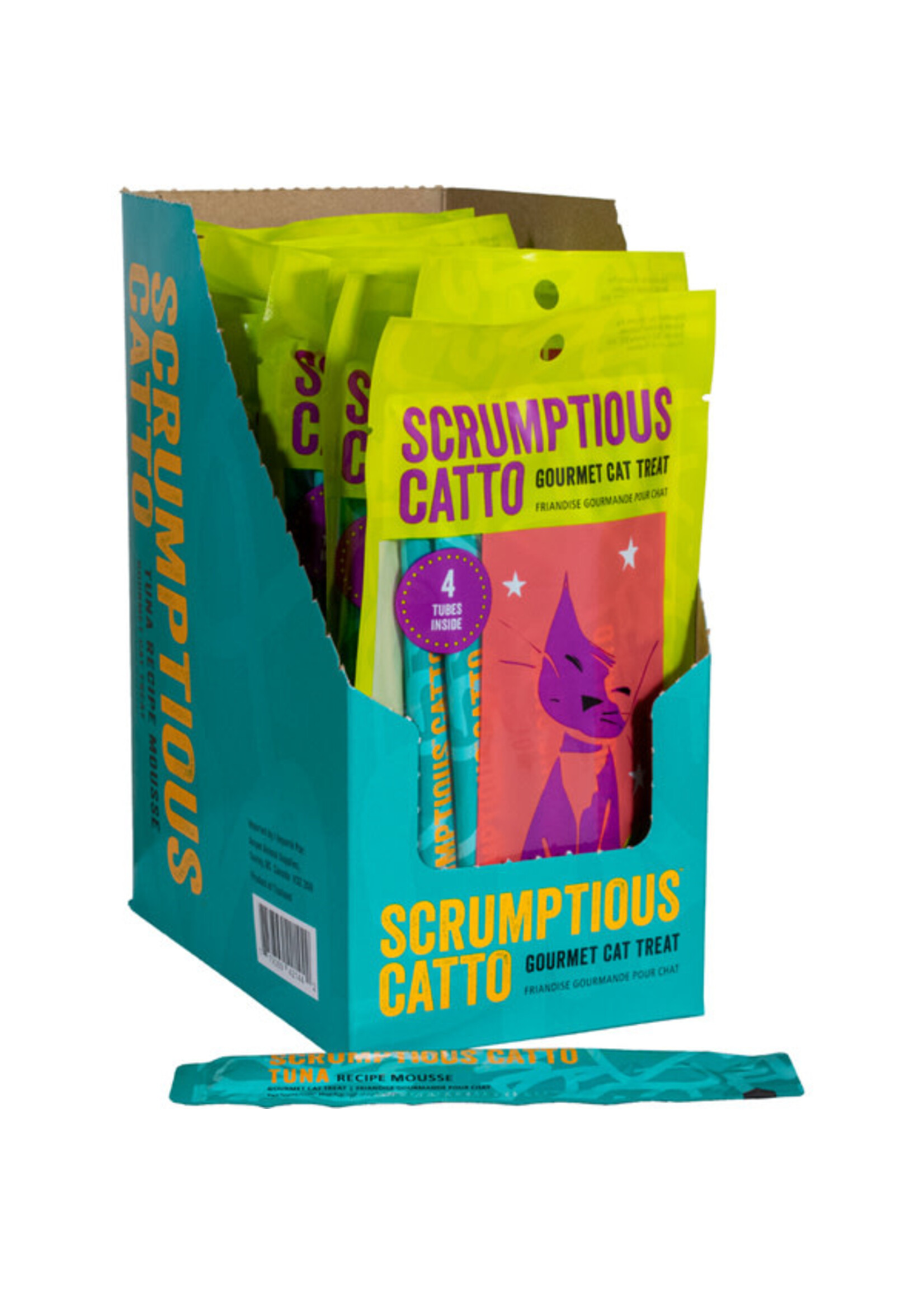 Scrumptious Scrumptious Catto - Tuna Recipe Mousse 4pk
