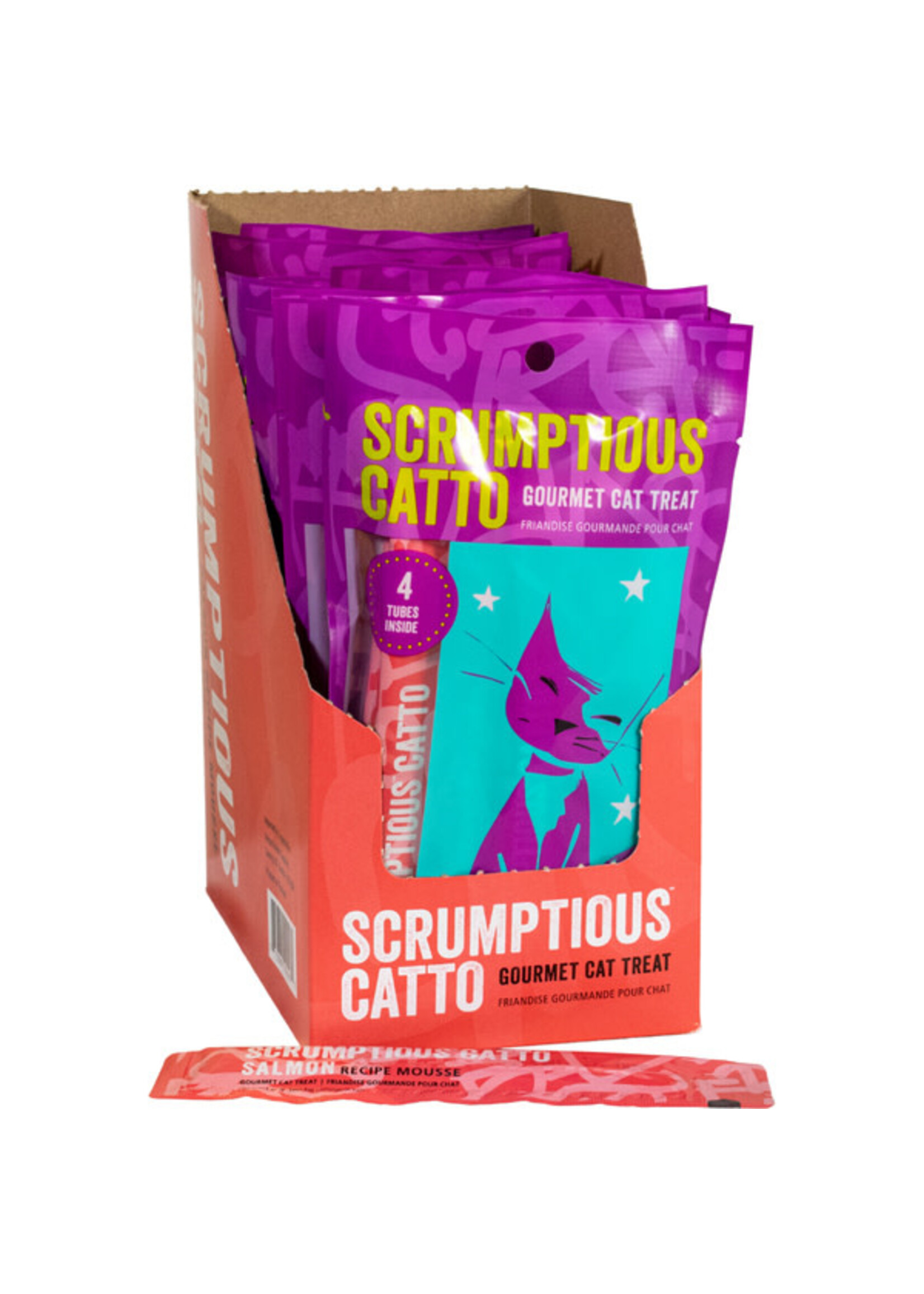 Scrumptious Scrumptious Catto - Salmon Recipe Mousse 4pk