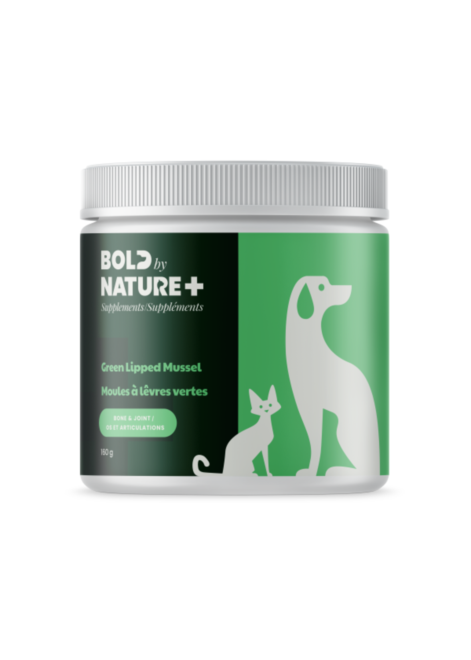 Bold by Nature Bold by Nature+ Supplements - Green Lipped Mussel 160g