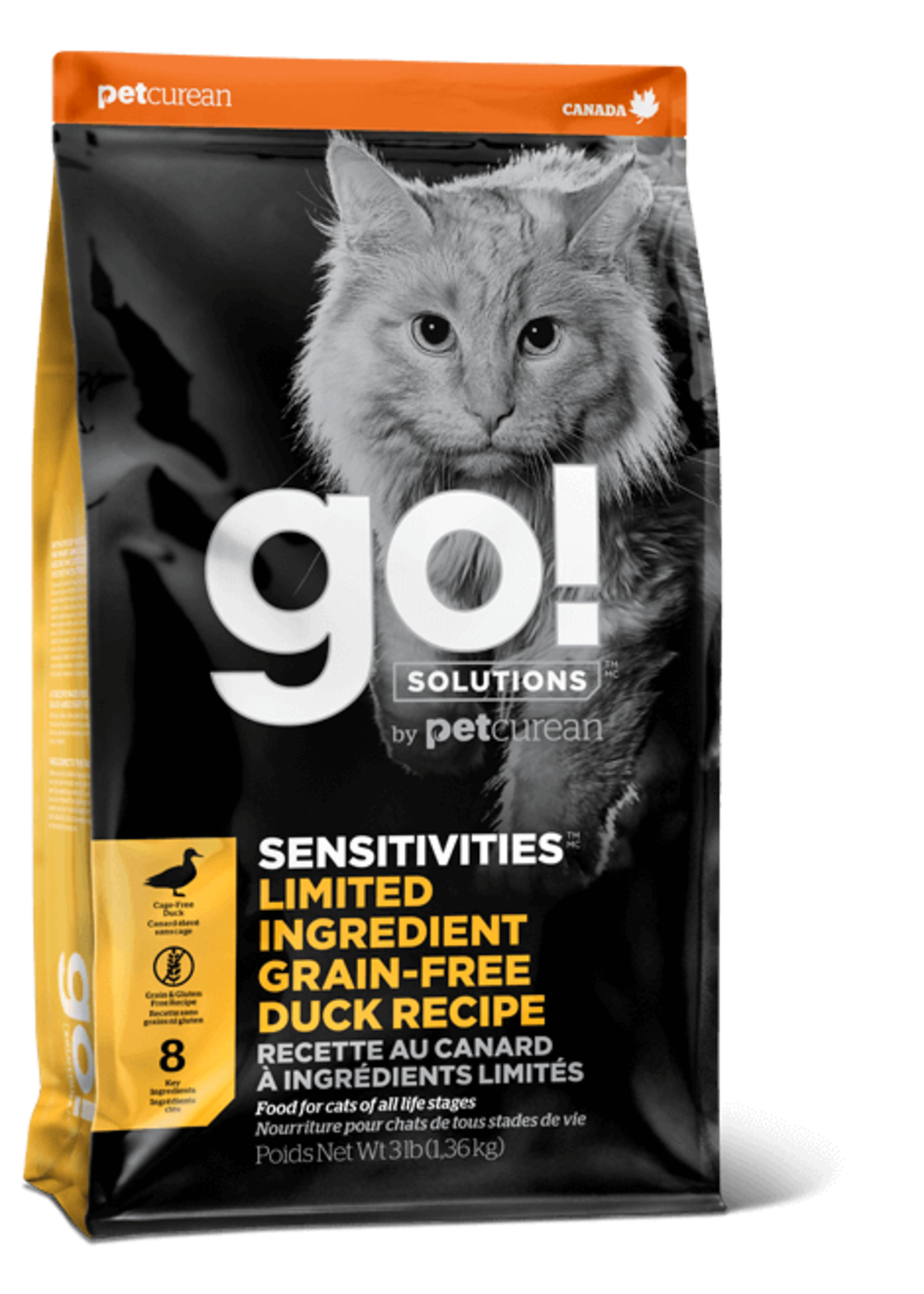 GO! GO! - Sensitive LID GF Duck Cat