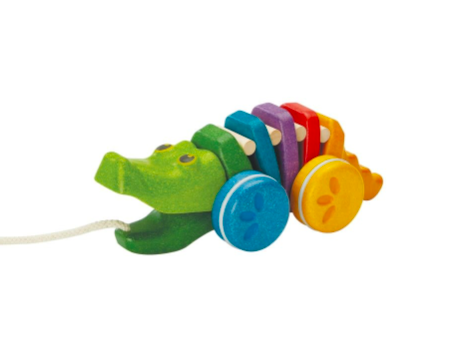 plan toys dancing alligator