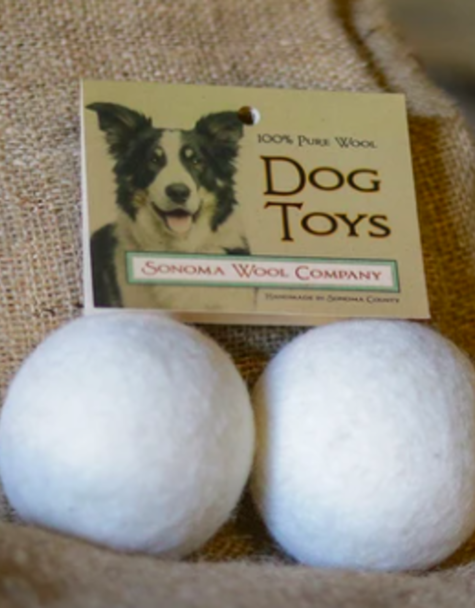 wool dog toys