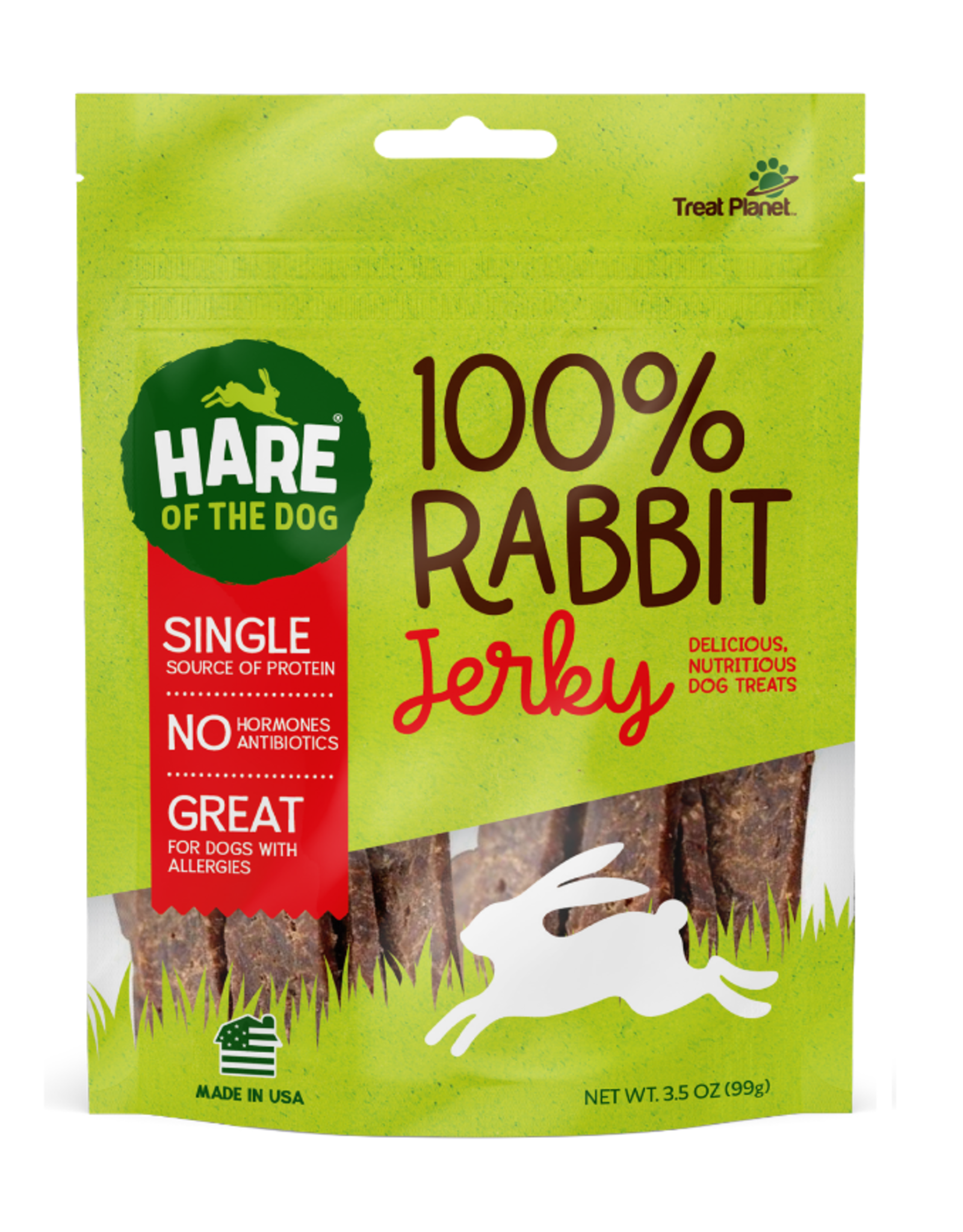 HARE OF THE DOG HARE OF THE DOG RABBIT JERKY