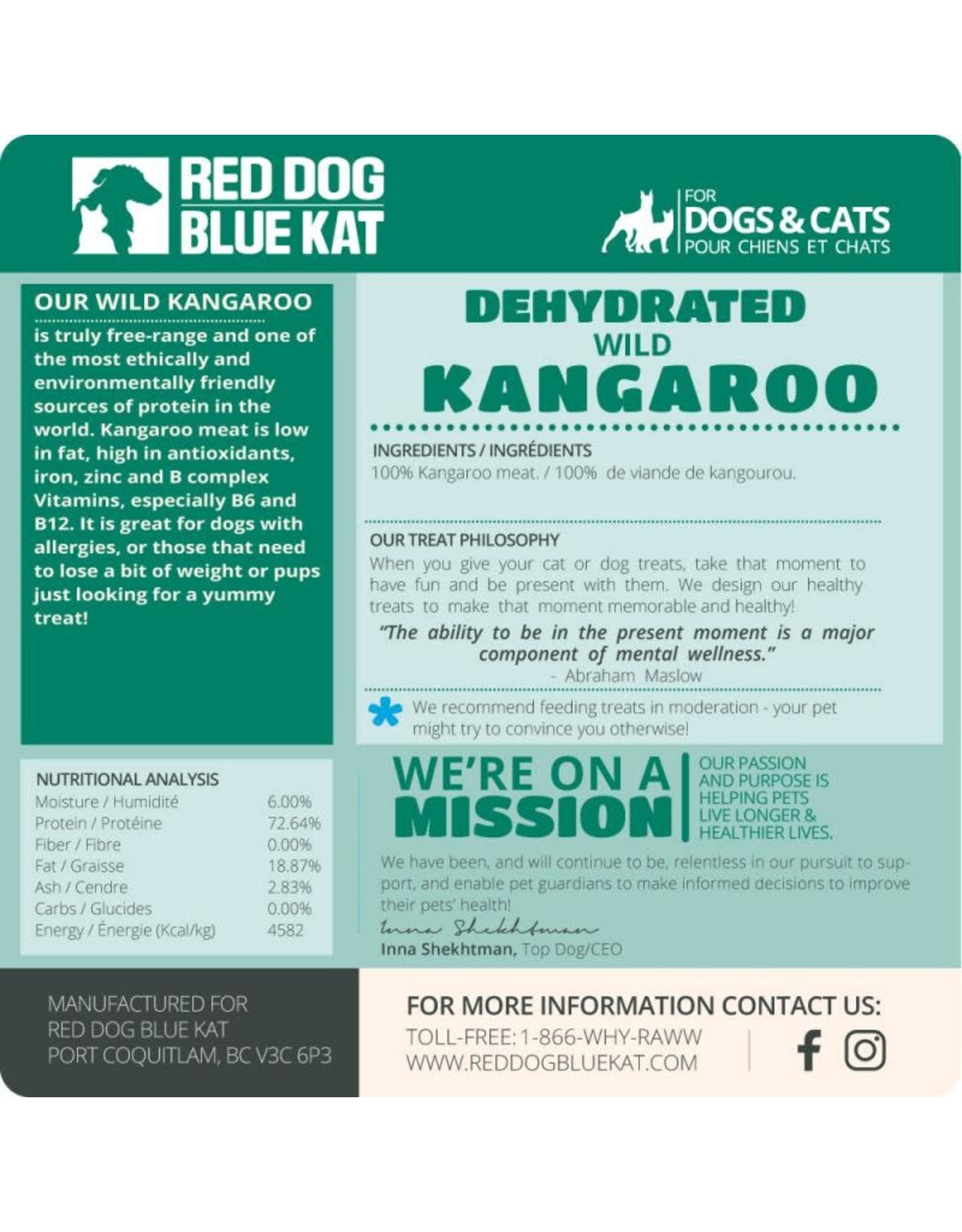 RED DOG DELI RED DOG KANGAROO TREATS