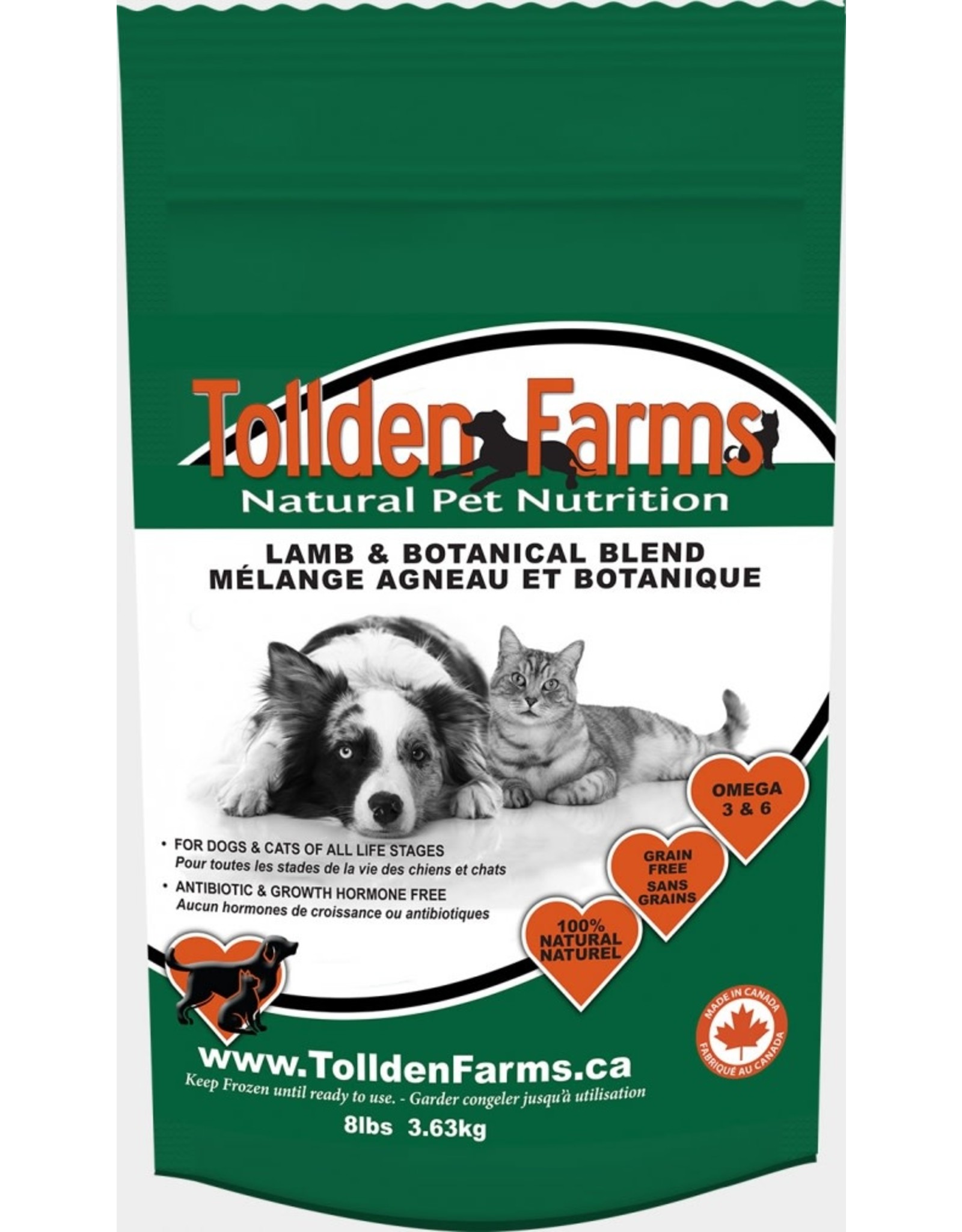TOLLDEN FARMS TOLLDEN FARMS LAMB & BOT