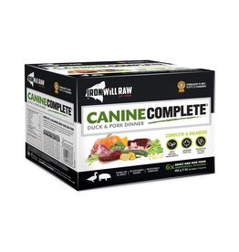 IRON WILL RAW IRON WILL RAW COMPLETE DUCK & PORK 6LB