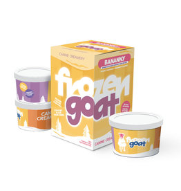 CANINE CREAMERY FROZEN GOAT BANANNY 3 x 100mL