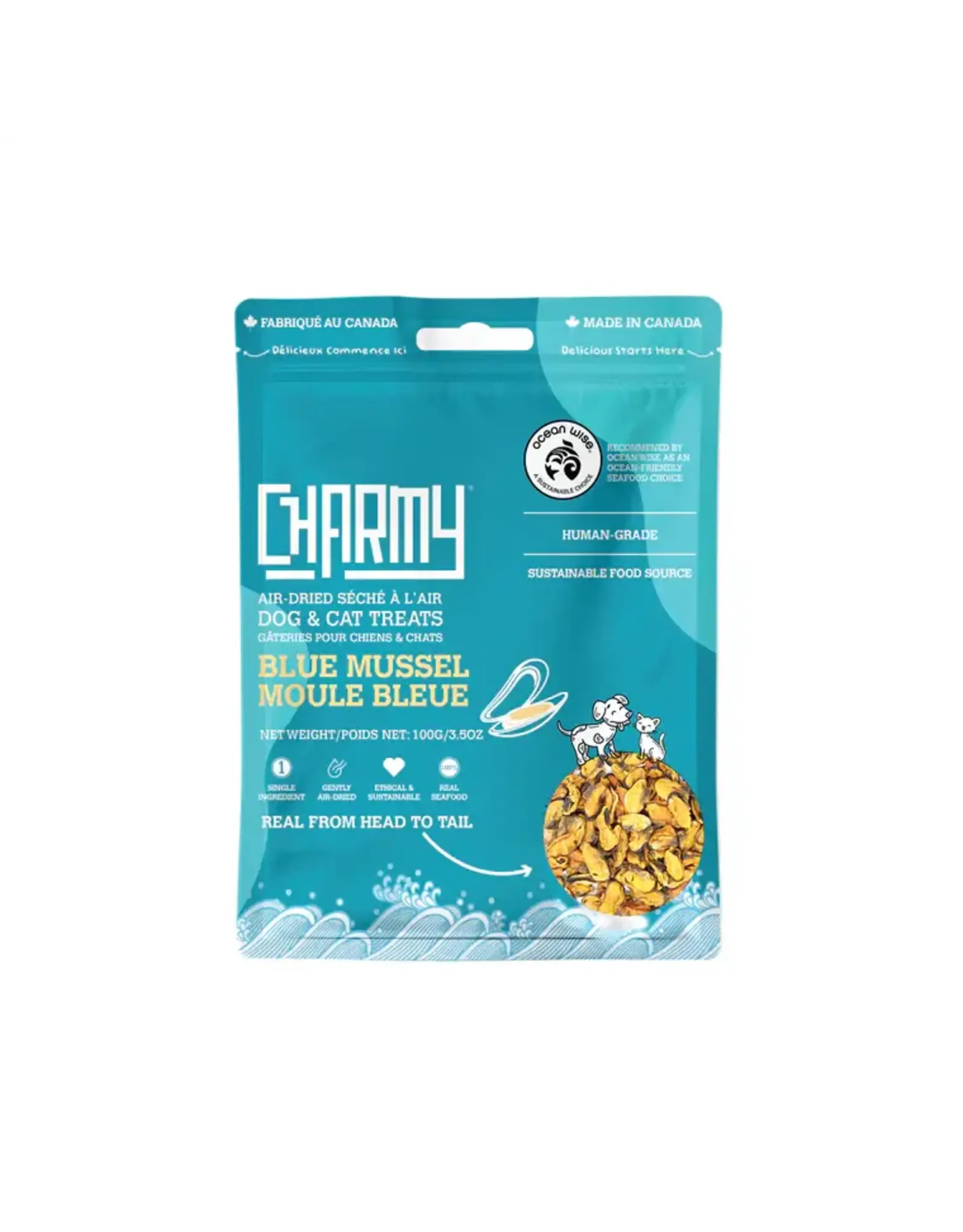 CHARMY CHARMY BLUE MUSSELS 100G