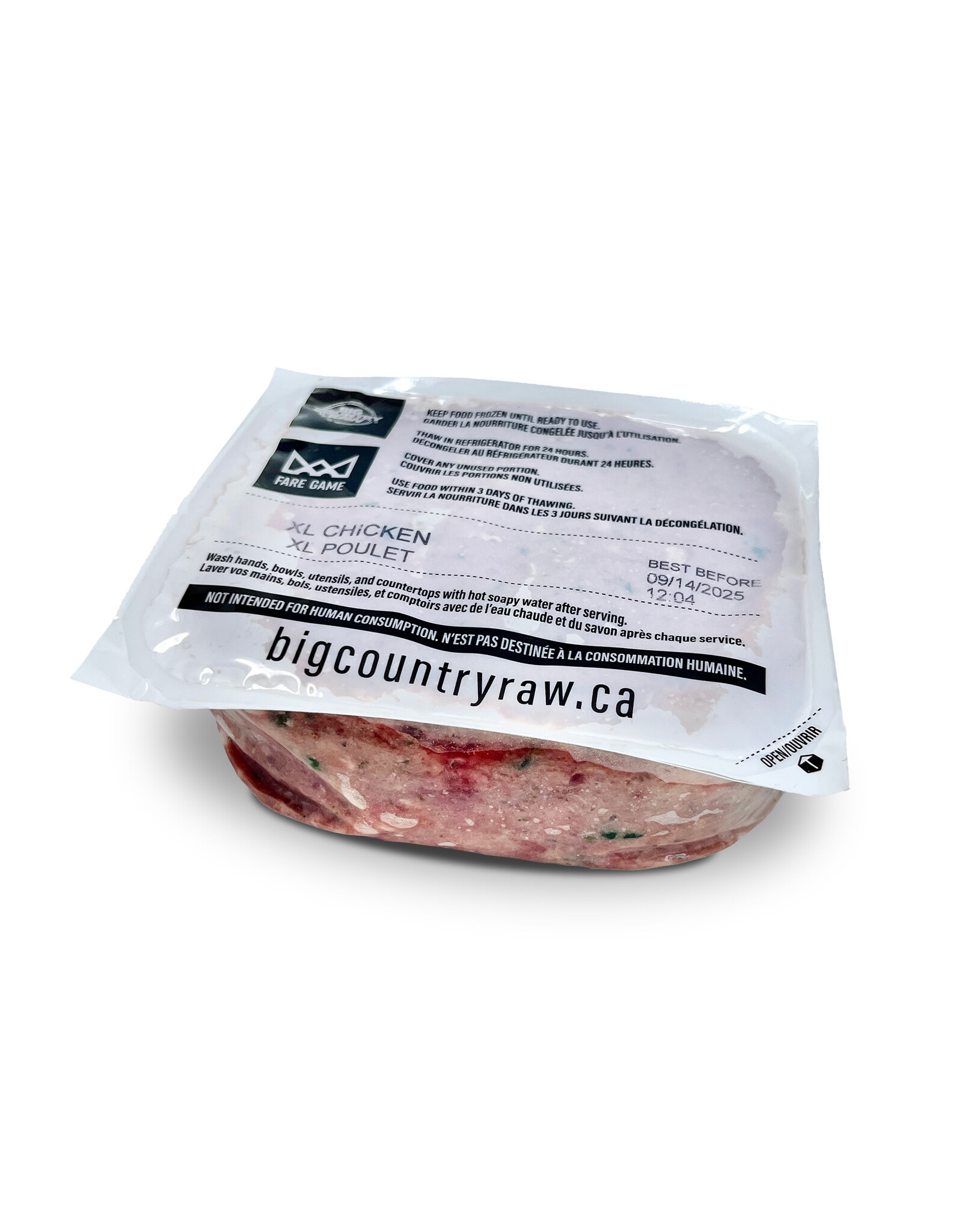 BIG COUNTRY RAW BIG COUNTRY RAW XL CHICKEN 30LB