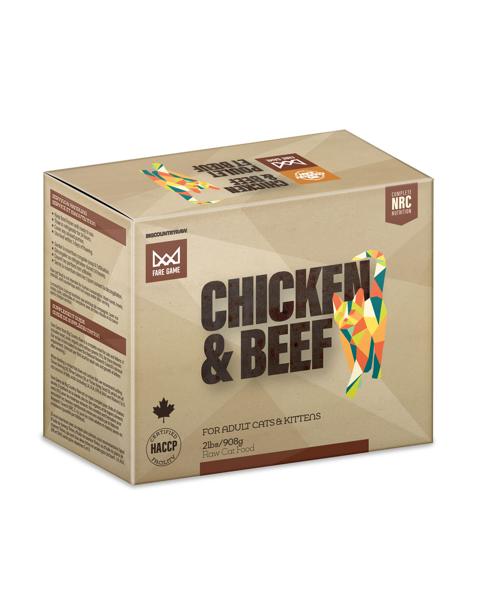 BIG COUNTRY RAW BIG COUNTRY RAW FARE GAME CHICKEN & BEEF