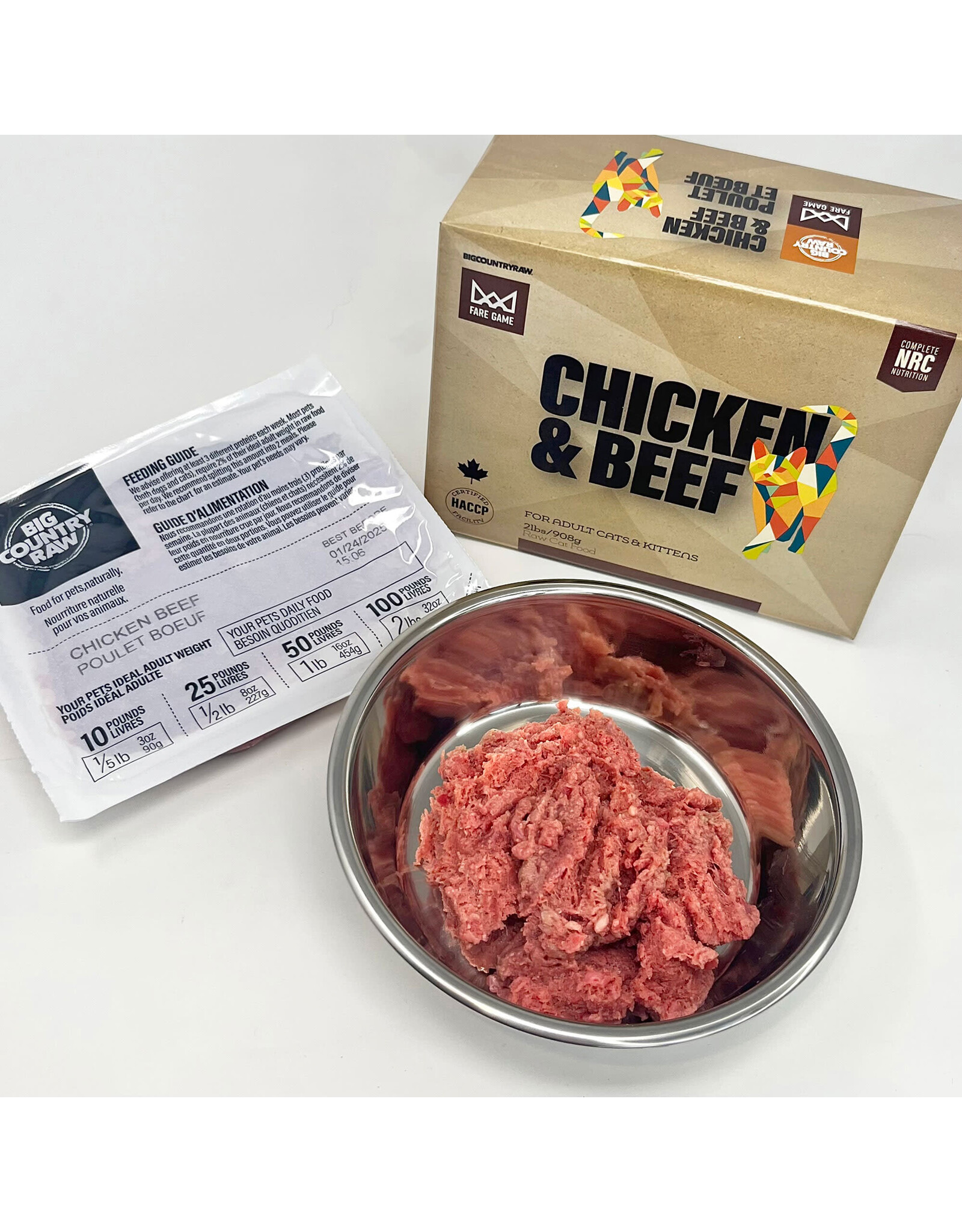 BIG COUNTRY RAW BIG COUNTRY RAW FARE GAME CHICKEN & BEEF