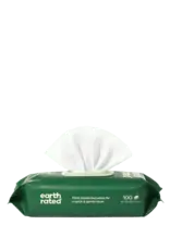 EARTH RATED EARTH RATED GROOMING WIPES