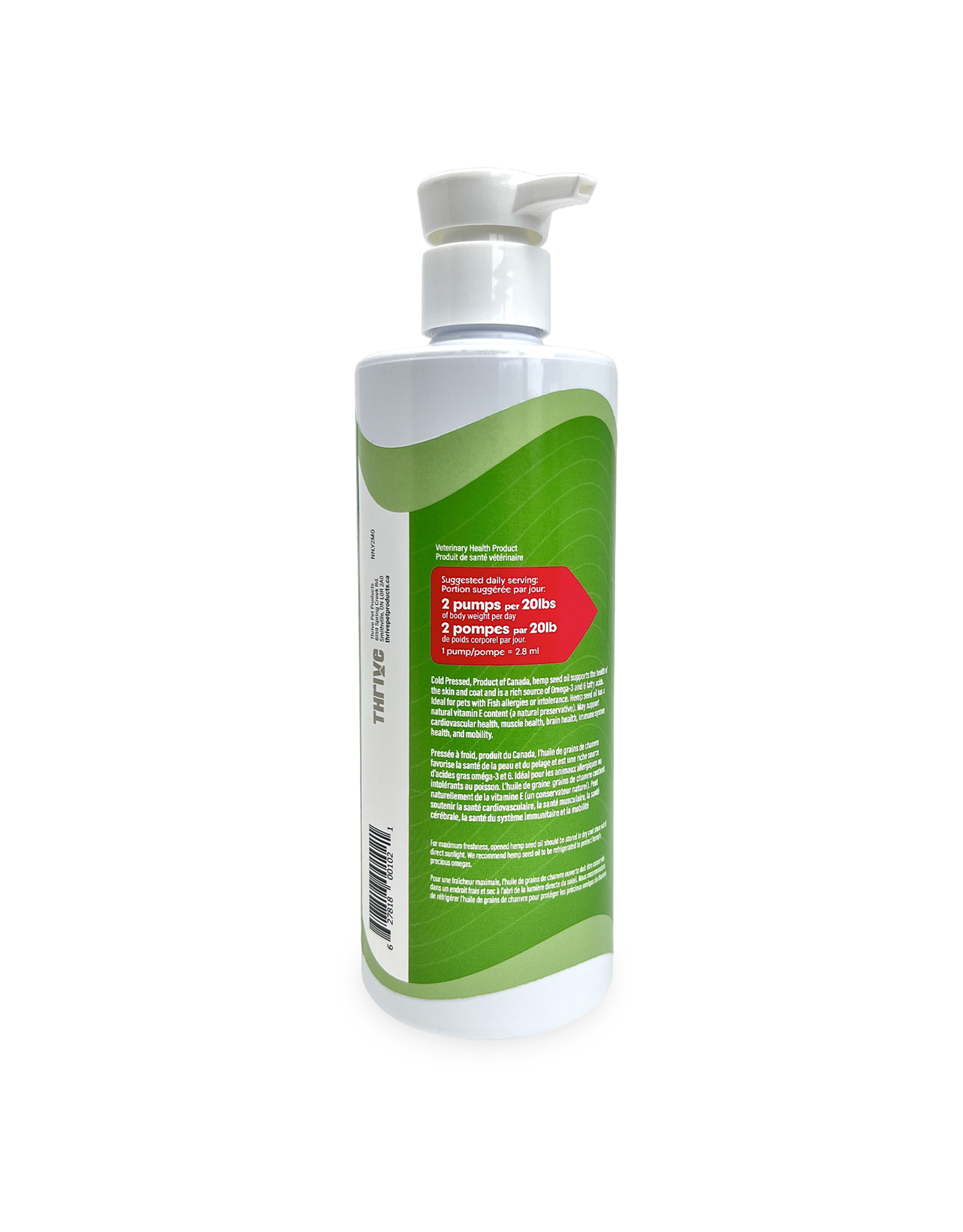 THRIVE THRIVE HEMP OIL 500ML