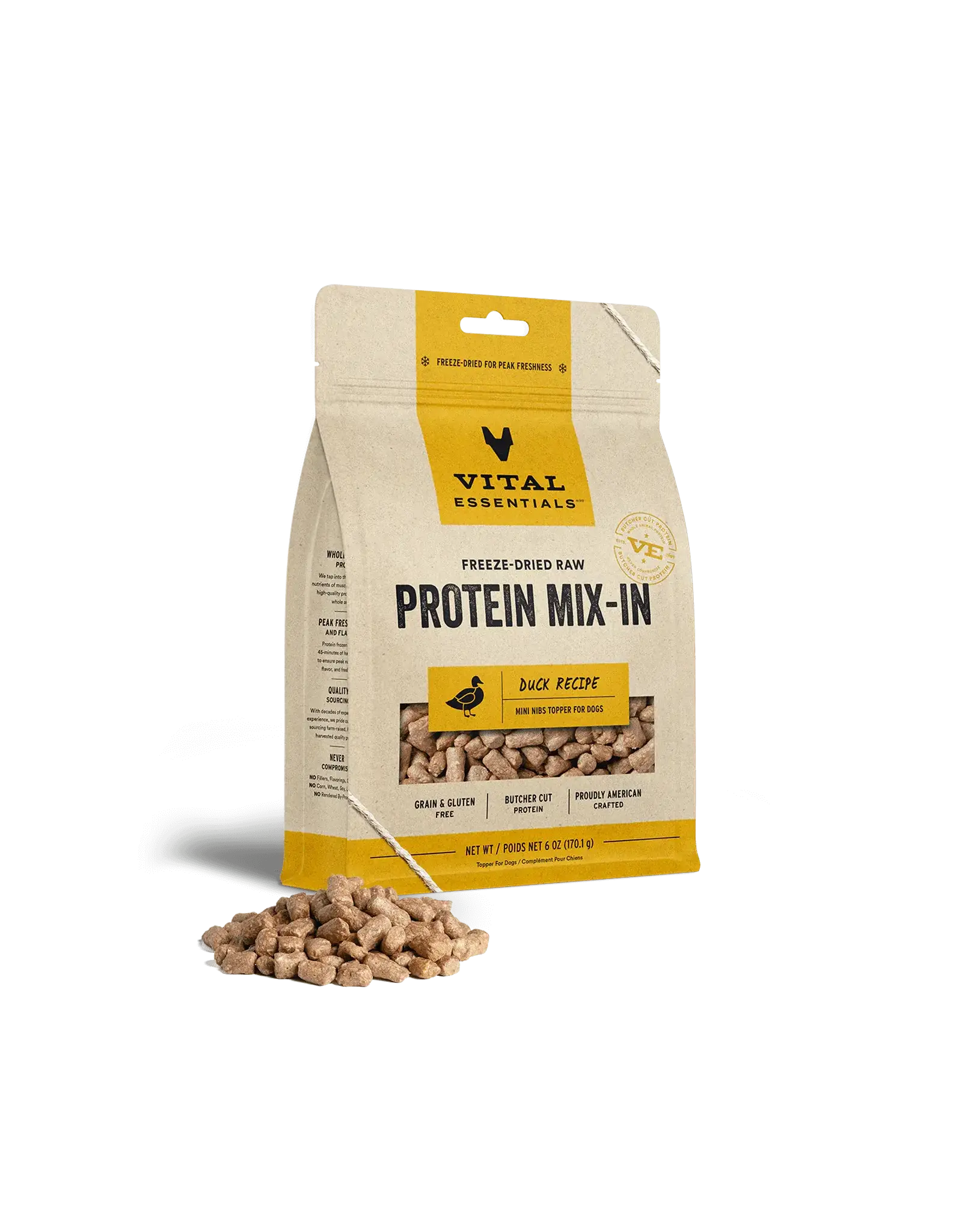 VITAL ESSENTIALS VITAL ESSENTIALS MINI NIBS DUCK 6OZ