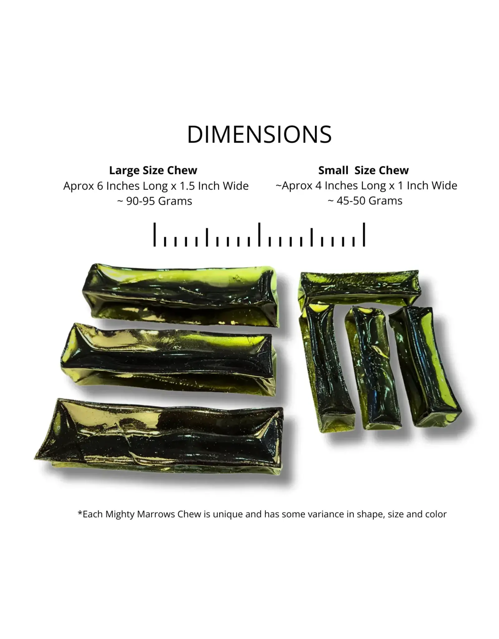 WAG & BRIGHT SUPPLY CO. MIGHTY MARROWS SPIRULINA BEEF SMALL