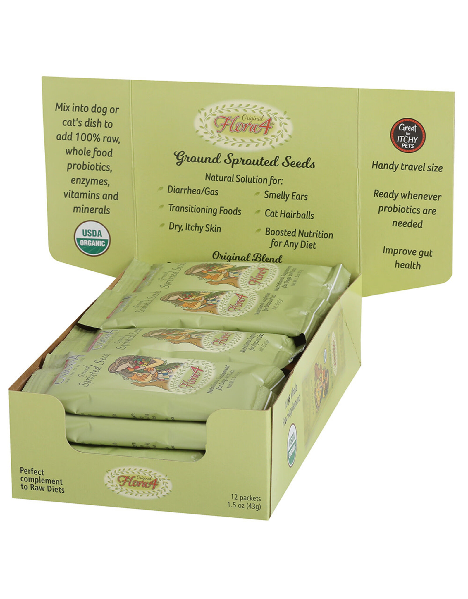 CARNA4 CARNA4 FLORA4 SPROUTED SEEDS ORIGINAL