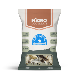 HERO DOG TREATS HERO RABBIT FEET 114G
