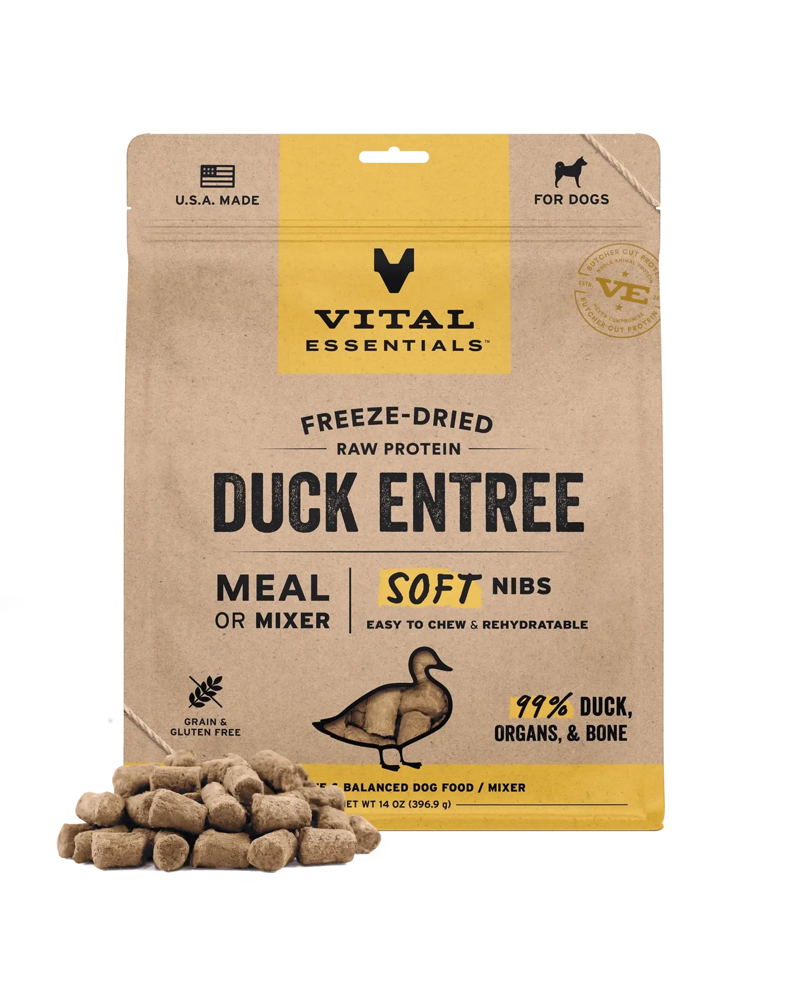 VITAL ESSENTIALS VITAL ESSENTIALS SOFT NIBS DUCK