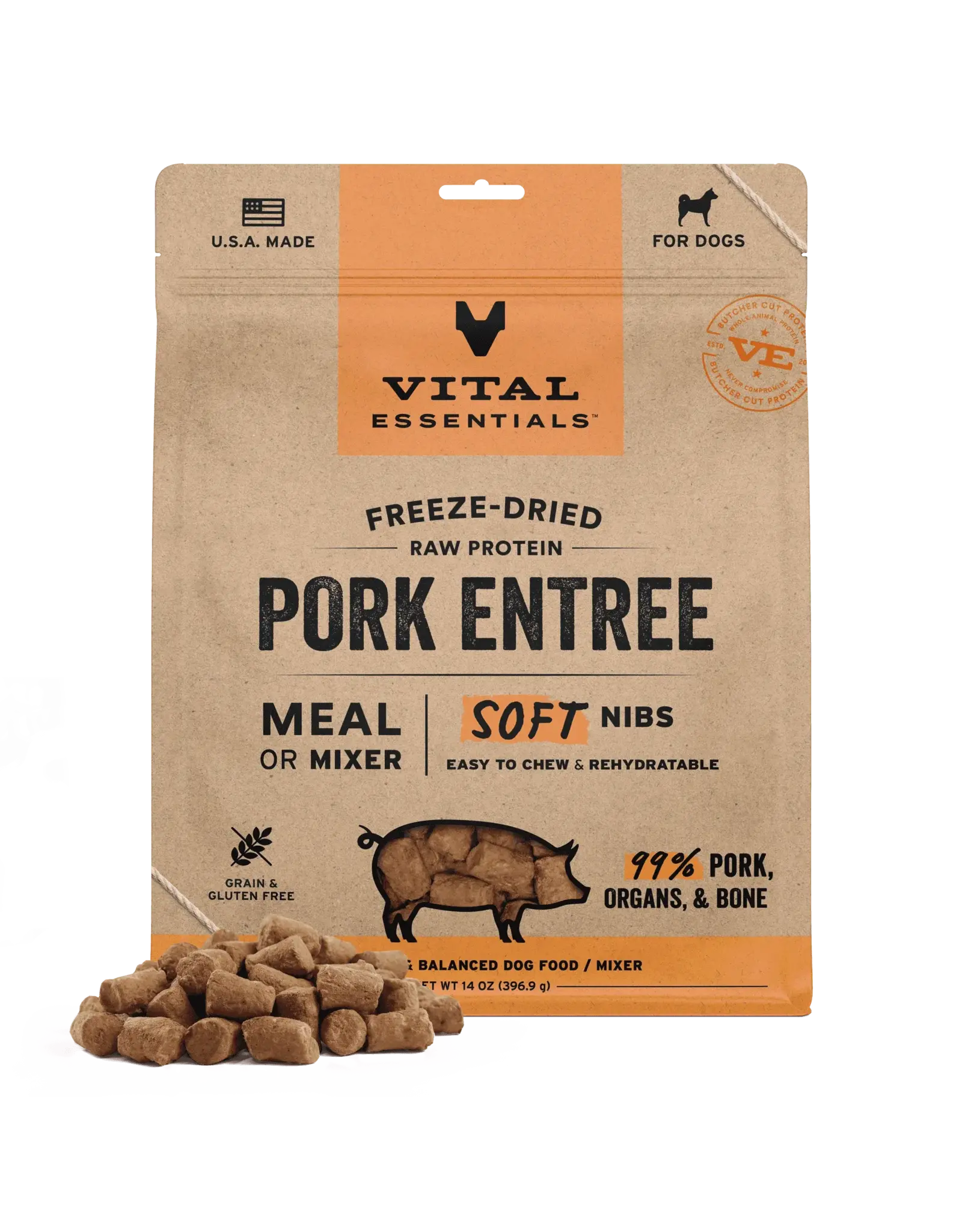 VITAL ESSENTIALS VITAL ESSENTIALS SOFT NIBS PORK