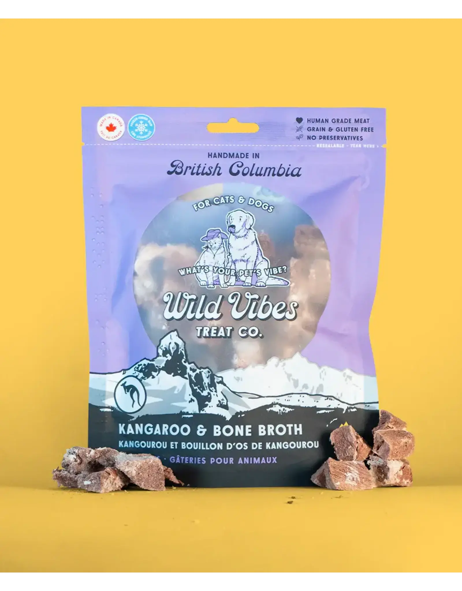 WILD VIBES WILD VIBES KANGAROO & BONE BROTH TREATS