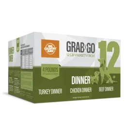 BIG COUNTRY RAW BIG COUNTRY RAW GRAB N' GO DINNER 12LB