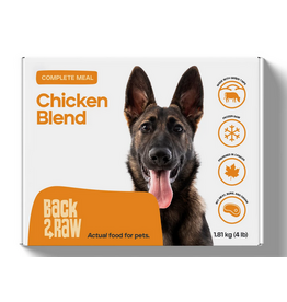 BACK 2 RAW BACK2RAW  CHICKEN 4LB