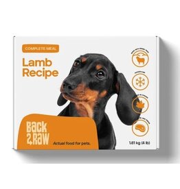 BACK 2 RAW BACK2RAW LAMB 4LB