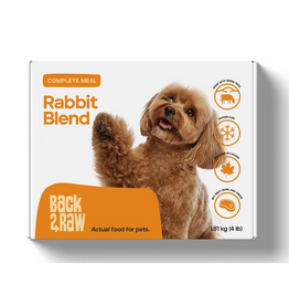 BACK 2 RAW BACK2RAW RABBIT 4LB