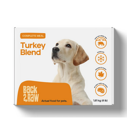 BACK 2 RAW BACK2RAW TURKEY 4LB