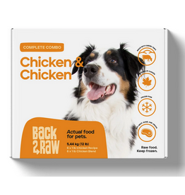 BACK 2 RAW BACK2RAW CHICKEN 12LB