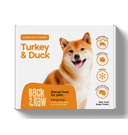 BACK 2 RAW BACK2RAW TURKEY/DUCK 12LB