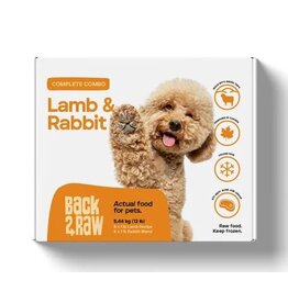 BACK 2 RAW BACK2RAW LAMB/RABBIT 12LB