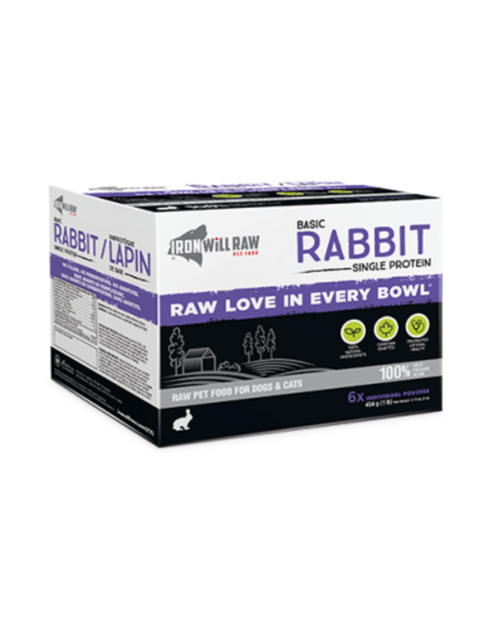 IRON WILL RAW IWR BASIC RABBIT 6LB