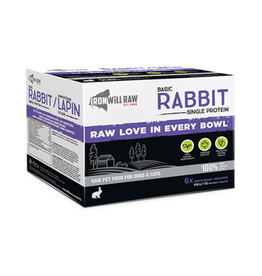 IRON WILL RAW IRON WILL RAW RABBIT 6LB