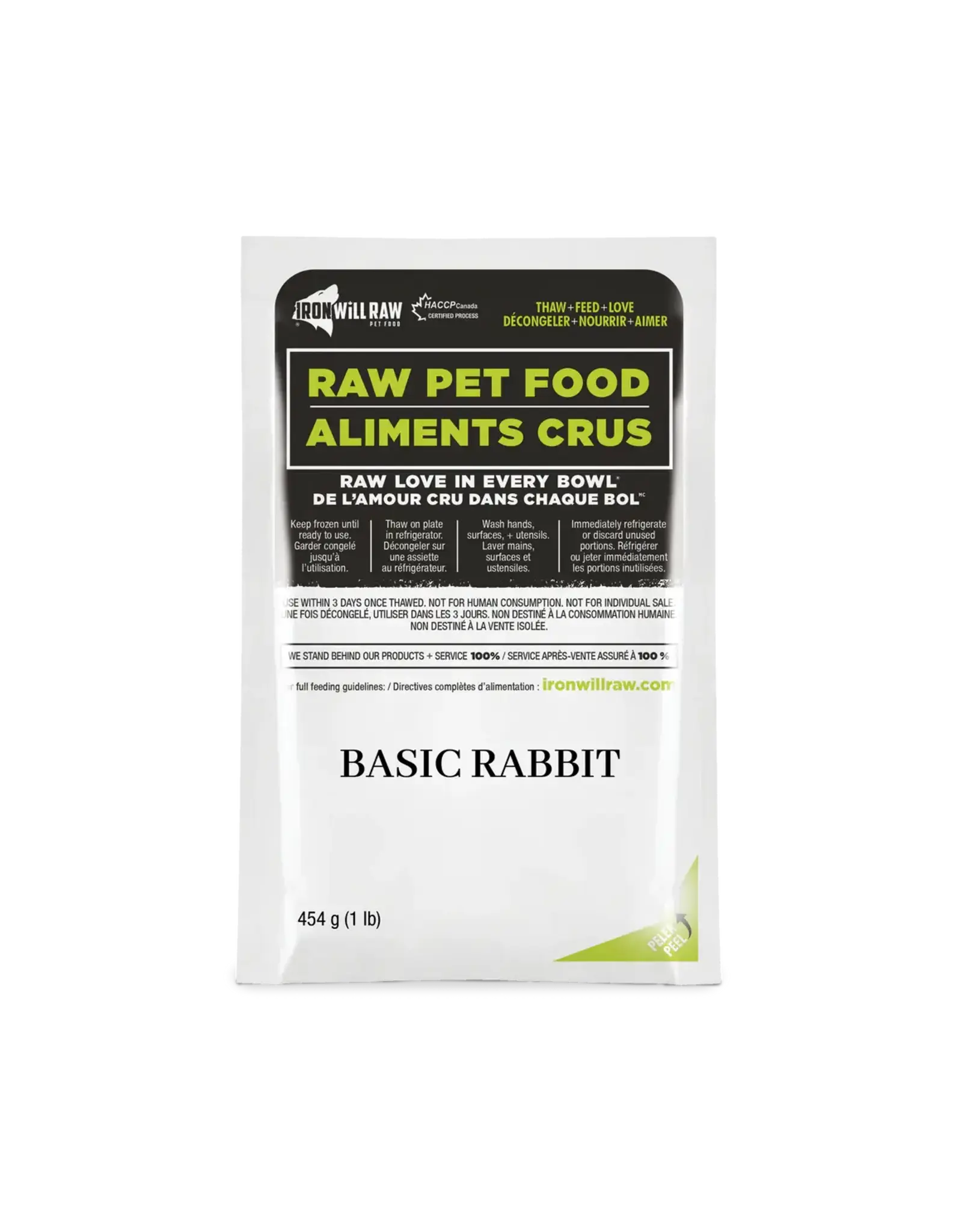 IRON WILL RAW IWR BASIC RABBIT 6LB